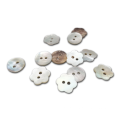 Good Quality Button Factory for 2 Hole Decorative Flower Shaped Nature Shell Button For Clothes